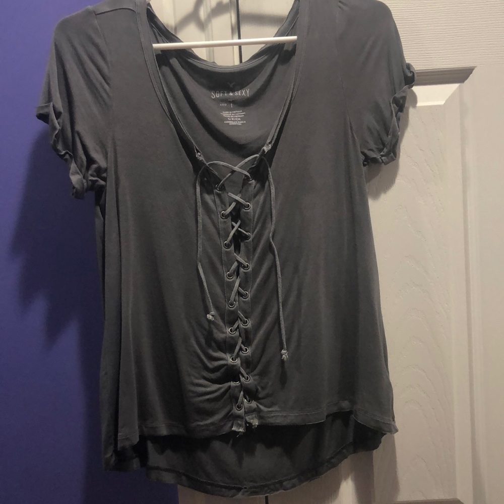 never been worn grey t-shirt from American Eagle